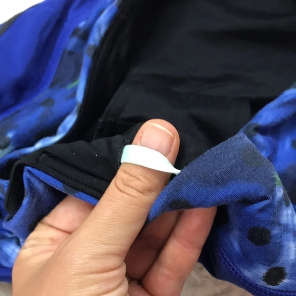 Lululemon Run: Speed Short Sapphire Blue Washi Weave Angel Wing